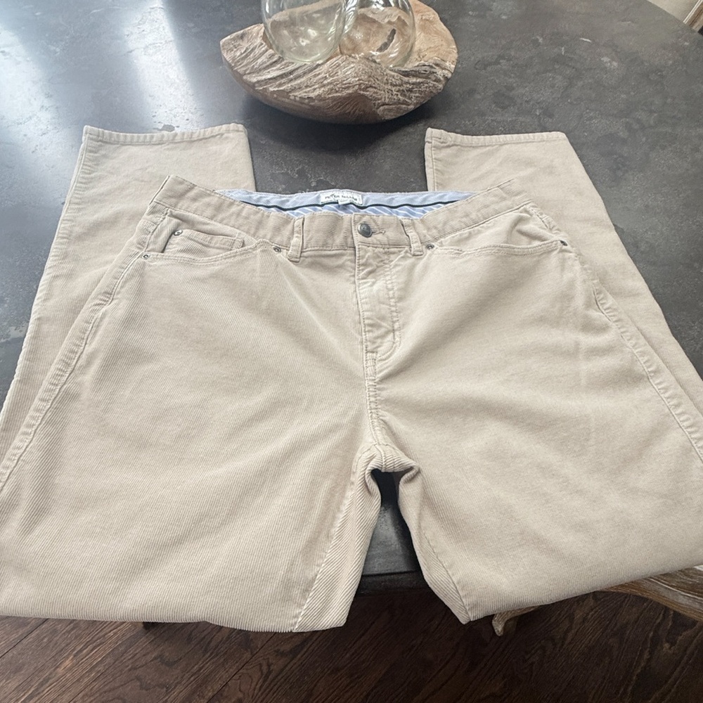 Peter Millar Tan Corduroy Pants
